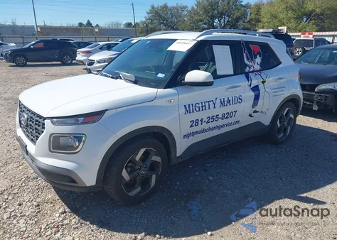 2021 Hyundai Venue Sel из США, поврежденный, VIN KMHRC8A34MU063814